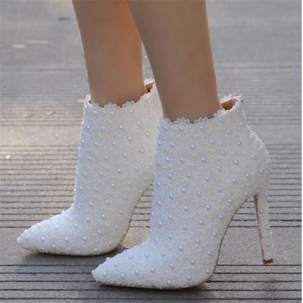 boots 2021 fashion white lace lady party prom shoes wedding dress women size 35-41, Black
boots 2021 fashion white lace lady party prom shoes wedding dress women size 35-41, Black