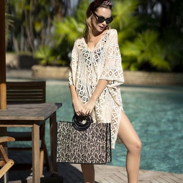 women's swimwear 40gc ladies solid color hollow bikini blouse long holiday beach skirt sunscreen clothing short sleeves mesh embroidere, White;black
women's swimwear 40gc ladies solid color hollow bikini blouse long holiday beach skirt sunscreen clothing short sleeves mesh embroidere, White;black
