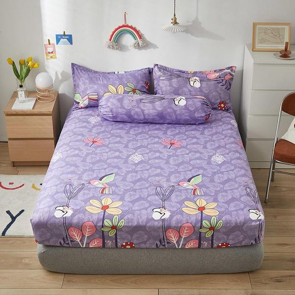 sheets & sets purple bed sheet king size flower printed cover double couvre lit queen fitted 180x200(no case)
sheets & sets purple bed sheet king size flower printed cover double couvre lit queen fitted 180x200(no case)