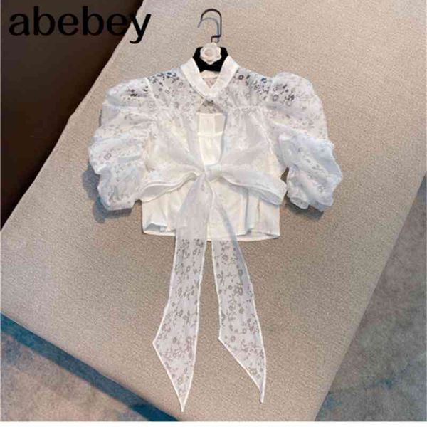 holiday crop women spring and summer temperament strap cheongsam button puff sleeve jacquard shirt blusas lady slim 210512, White
holiday crop women spring and summer temperament strap cheongsam button puff sleeve jacquard shirt blusas lady slim 210512, White