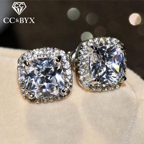 stud earrings for women trendy jewelry cubic zirconia square stone bridal wedding engagement brincos accessories cce643, Golden;silver
stud earrings for women trendy jewelry cubic zirconia square stone bridal wedding engagement brincos accessories cce643, Golden;silver