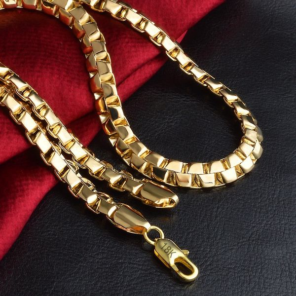 europe and the united states stampede18k gold filled mens box earners necklace, Silver
europe and the united states stampede18k gold filled mens box earners necklace, Silver