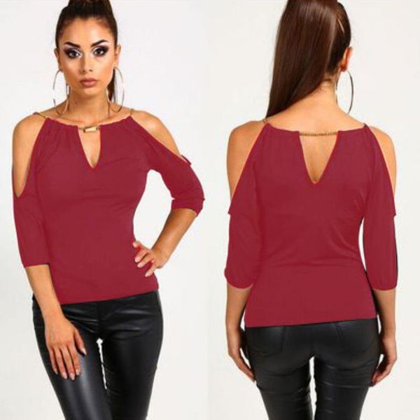 women's t-shirt 2021 women summer loose clothes casual o neck strapless 3/4 sleeve fashion off shoulder ladies clothing, White
women's t-shirt 2021 women summer loose clothes casual o neck strapless 3/4 sleeve fashion off shoulder ladies clothing, White