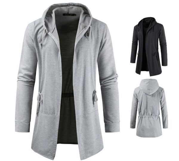 men's hoodies & sweatshirts 2021 spring mid-length hooded solid color sweater casual cardigan thin large size jacket sweatshirt harajuk, Black
men's hoodies & sweatshirts 2021 spring mid-length hooded solid color sweater casual cardigan thin large size jacket sweatshirt harajuk, Black