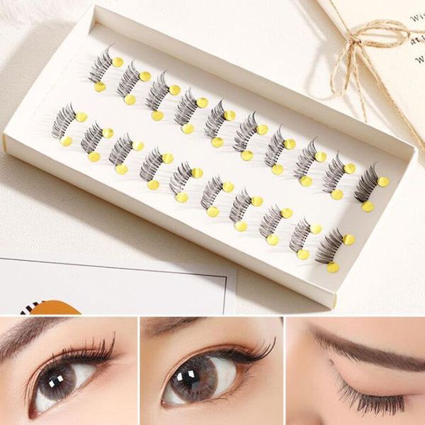 false eyelashes 10 pairs/set mini half corner black handmade natural fake lashes extension tools makeup tips cosmetics
false eyelashes 10 pairs/set mini half corner black handmade natural fake lashes extension tools makeup tips cosmetics