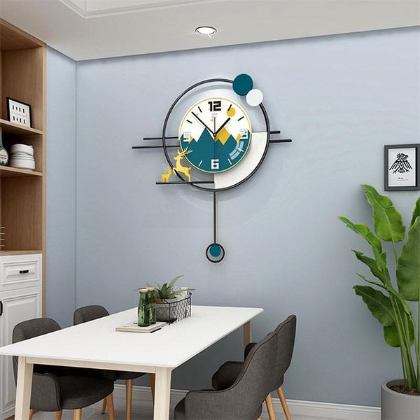 modern wrought iron wall clocks ornaments home livingroom sticker crafts el hall mute clock mural decoration
modern wrought iron wall clocks ornaments home livingroom sticker crafts el hall mute clock mural decoration