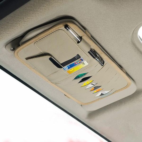 car organizer universal car-styling sun visor storage bag glasses clip holder cd accessories
car organizer universal car-styling sun visor storage bag glasses clip holder cd accessories