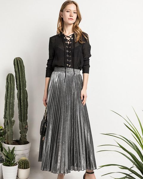 skirts 2021 summer and autumn women's pleated skirt, european american body, high waist big golden beach skirt., Black
skirts 2021 summer and autumn women's pleated skirt, european american body, high waist big golden beach skirt., Black