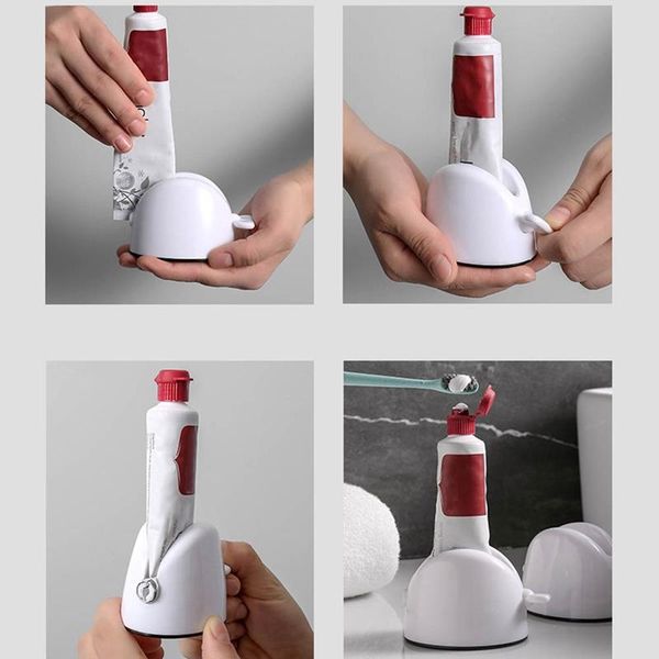 toothbrush holders rolling tube toothpaste squeezer dispenser for bathroom accessories tooth paste creative holder
toothbrush holders rolling tube toothpaste squeezer dispenser for bathroom accessories tooth paste creative holder