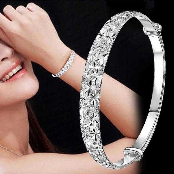 fdlk fashion gypsophila bracelet silver plated bracelets & bangles for women jewelry pulseiras femme pulseras pulseira bileklik q0719, Black
fdlk fashion gypsophila bracelet silver plated bracelets & bangles for women jewelry pulseiras femme pulseras pulseira bileklik q0719, Black