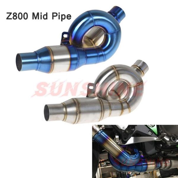 motorcycle exhaust system for z750 z800 middle pipe muffler modified slip-on stainless steel half blue connection pitbike link tube
motorcycle exhaust system for z750 z800 middle pipe muffler modified slip-on stainless steel half blue connection pitbike link tube