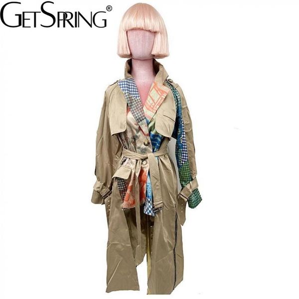 getspring women trench coat asymmetry hem long print coat long sleeve single breasted women windbreaker woman autumn winter 210812, Tan;black
getspring women trench coat asymmetry hem long print coat long sleeve single breasted women windbreaker woman autumn winter 210812, Tan;black