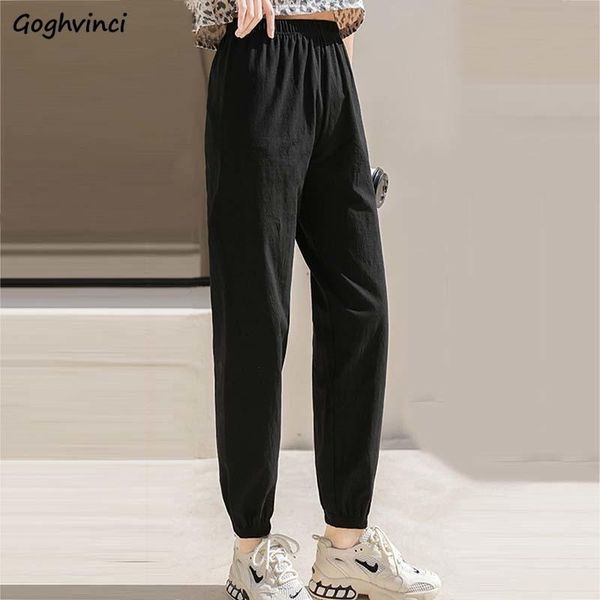 women's pants & capris summer elasticity high waist lantern women black ankle-length loose bloomers leisure students chic outwear breat, Black;white
women's pants & capris summer elasticity high waist lantern women black ankle-length loose bloomers leisure students chic outwear breat, Black;white