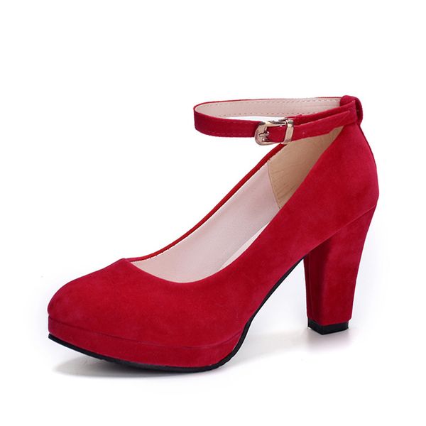 2021 spring summer round head crude and single shoe wholesale ankle strap heels womens shoes fashion trend1, Black
2021 spring summer round head crude and single shoe wholesale ankle strap heels womens shoes fashion trend1, Black