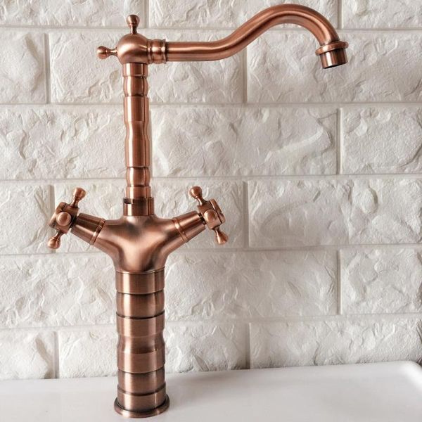 bathroom sink faucets antique red copper brass kitchen vessel single hole basin swivel spout faucet dual cross handles water tap arg055
bathroom sink faucets antique red copper brass kitchen vessel single hole basin swivel spout faucet dual cross handles water tap arg055