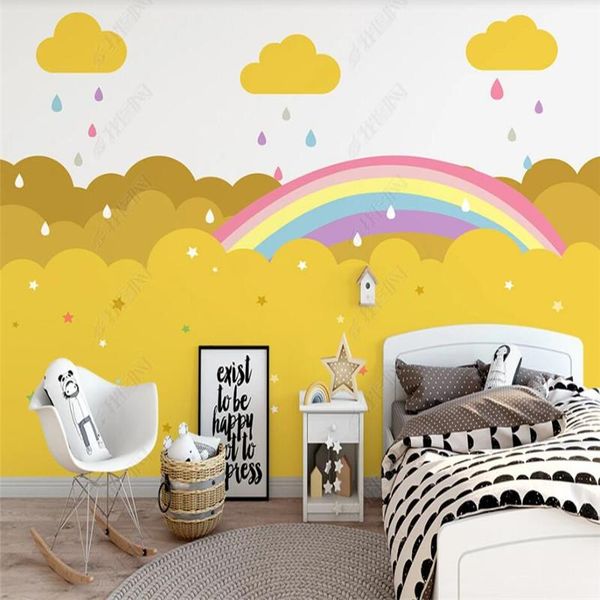 wallpapers custom hand-painted cartoon clouds rainbow children's room 3d po wall paper home decor kids wallpaper papel de parede
wallpapers custom hand-painted cartoon clouds rainbow children's room 3d po wall paper home decor kids wallpaper papel de parede