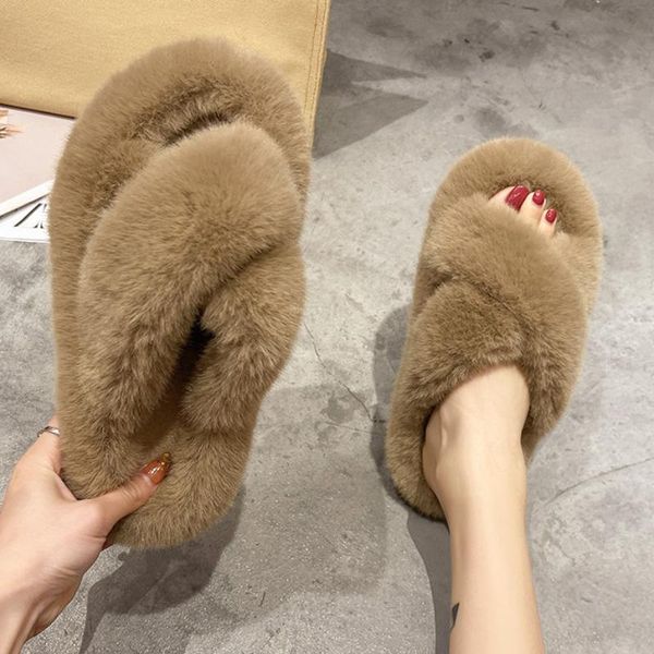 slippers furry fur slides for women faux sliders outside keep warm shoes woman strap female casual flat home footwear, Black
slippers furry fur slides for women faux sliders outside keep warm shoes woman strap female casual flat home footwear, Black