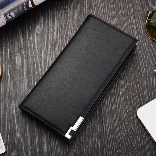 wallet long bussiness card holder hasp aluminum metal pu leather purse checkbook id for man wallets, Red;black
wallet long bussiness card holder hasp aluminum metal pu leather purse checkbook id for man wallets, Red;black