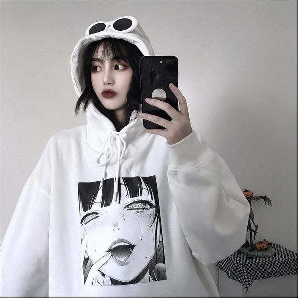 casual autumn womens japanese cute hoodie women graphic print streetwear fashion white pullover japan females, Black
casual autumn womens japanese cute hoodie women graphic print streetwear fashion white pullover japan females, Black