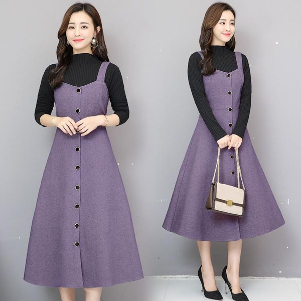fashion women's two piece cet woolen two-piece dress autumn and winter sweater +strap pants, White
fashion women's two piece cet woolen two-piece dress autumn and winter sweater +strap pants, White