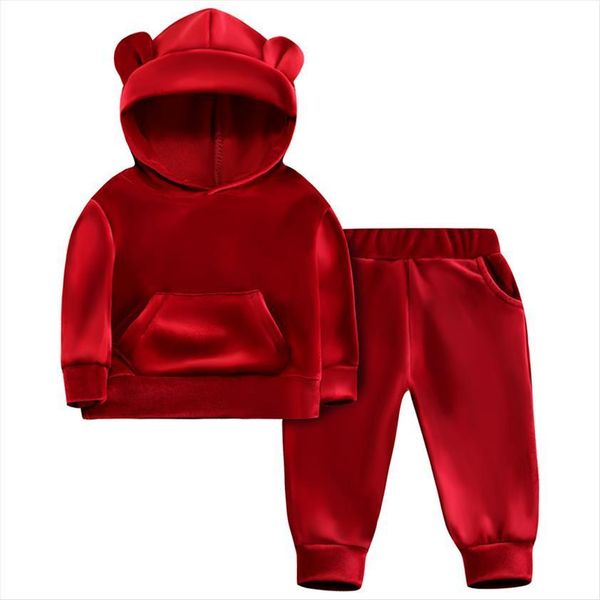 baby girls velvet hooded clothing set autumn spring kids suit girl boys sports suits tracksuits toddler children clothes, White
baby girls velvet hooded clothing set autumn spring kids suit girl boys sports suits tracksuits toddler children clothes, White