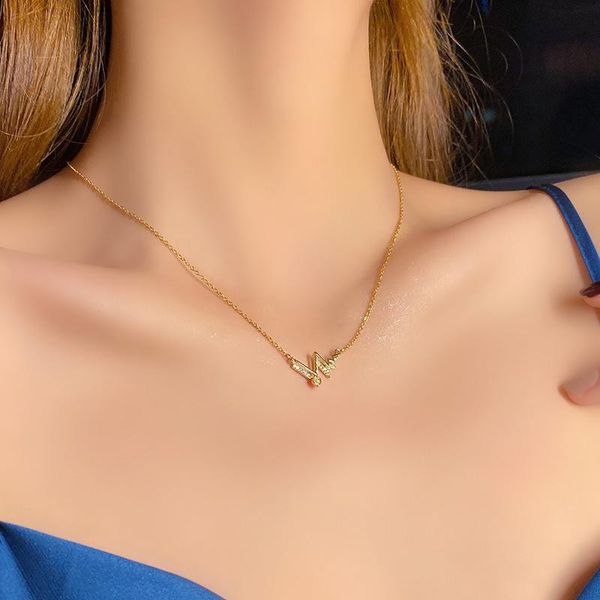 chains ecg necklace heart shaped clavicle chain pendant female retro jewelry, Silver
chains ecg necklace heart shaped clavicle chain pendant female retro jewelry, Silver