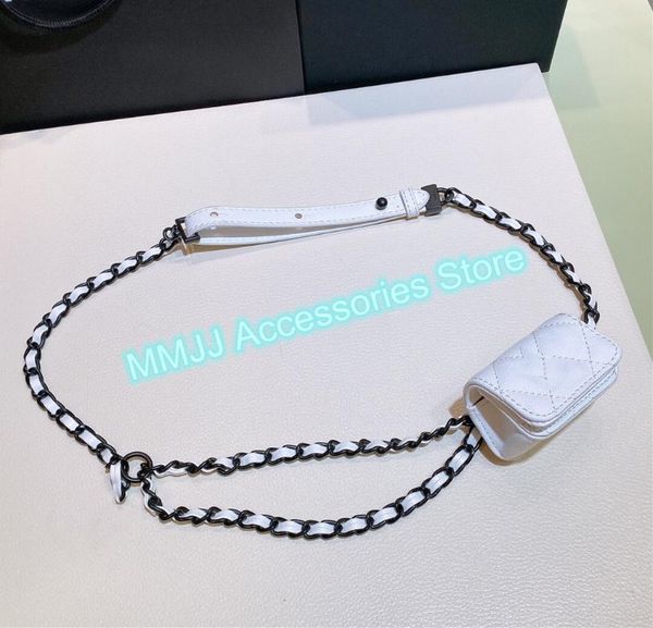 vintage black white waist chain tiny bag waistband decorative sheepskin weaving luxury c name belt runway designer belts, Black;brown
vintage black white waist chain tiny bag waistband decorative sheepskin weaving luxury c name belt runway designer belts, Black;brown