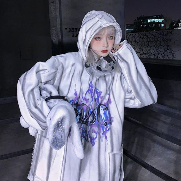 women's jackets retro gothic ghost calls fire tie dye, dark female sweater, high street style pullover, fashion, casual hoodie oversize, Black;brown
women's jackets retro gothic ghost calls fire tie dye, dark female sweater, high street style pullover, fashion, casual hoodie oversize, Black;brown