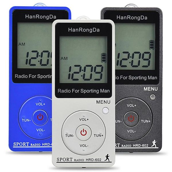 docooler hrd-602 portable radio receiver fm/am lcd display lock button pocket with earphone sports mp3 & mp4 players
docooler hrd-602 portable radio receiver fm/am lcd display lock button pocket with earphone sports mp3 & mp4 players