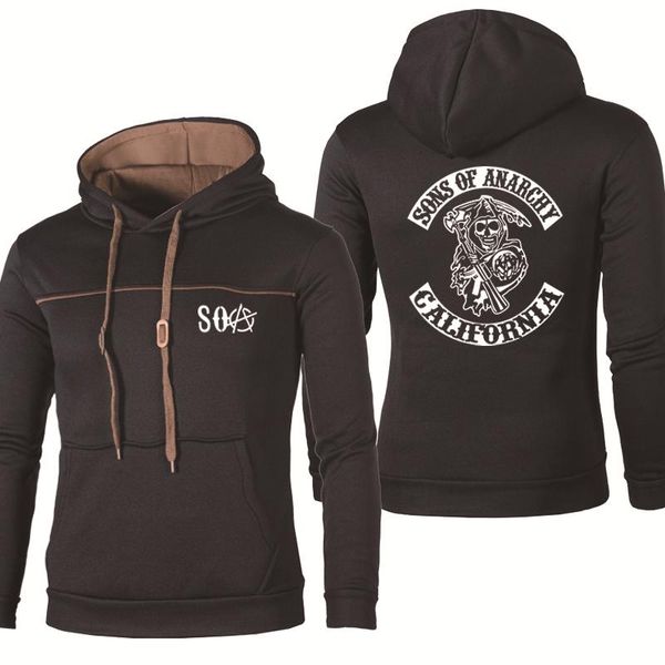 men's hoodies & sweatshirts 2021 spring autumn men soa sons of fashion casual sweatshirt skeleton printing hoodie oblique chain, Black
men's hoodies & sweatshirts 2021 spring autumn men soa sons of fashion casual sweatshirt skeleton printing hoodie oblique chain, Black