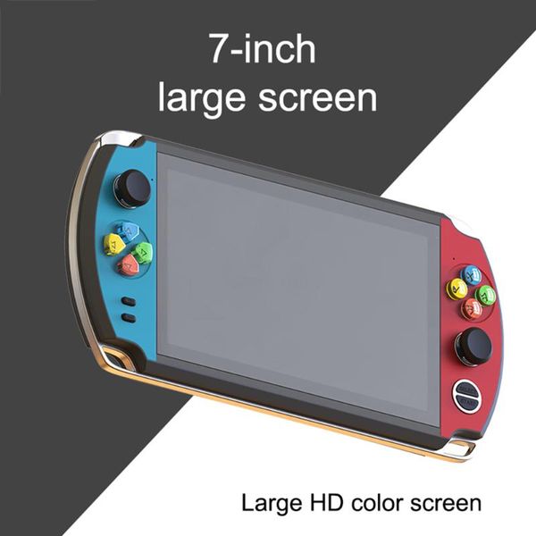 docooler x19 8gb/16gb retro game console built-in 2000 games 7.0-inch large hd color screen handheld player for child gifts portable players
docooler x19 8gb/16gb retro game console built-in 2000 games 7.0-inch large hd color screen handheld player for child gifts portable players