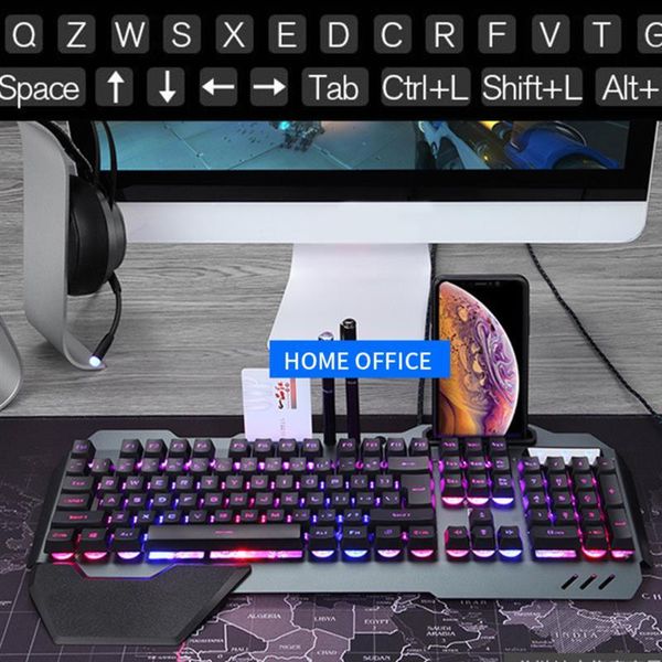 gaming keyboard wired keycaps with rgb backlight led game ergonomic for pc lapdeskkeyboards
gaming keyboard wired keycaps with rgb backlight led game ergonomic for pc lapdeskkeyboards