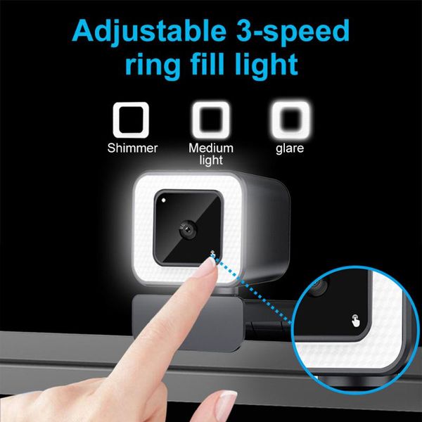 webcams mini webcam 4k 2k pc web camera with microphone auto-focus 1080p for live broadcast video conference
webcams mini webcam 4k 2k pc web camera with microphone auto-focus 1080p for live broadcast video conference