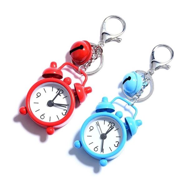 keychains cute mini alarm clock creative couple bag key pendant anti-loss small bell metal ring car chain gift, Silver
keychains cute mini alarm clock creative couple bag key pendant anti-loss small bell metal ring car chain gift, Silver