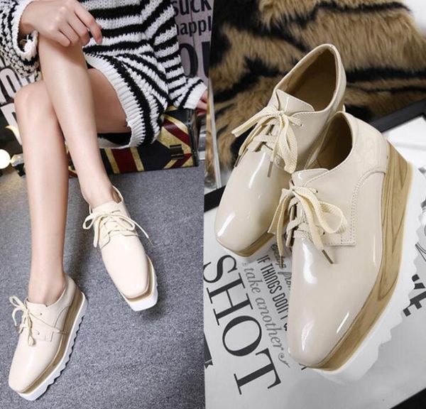 dress shoes waterproof platform women's korean version the thick base square fashion ladies casual, Black
dress shoes waterproof platform women's korean version the thick base square fashion ladies casual, Black