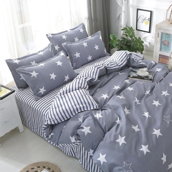 fashion brand cartoon star printed bedding set bed linen include duvet cover sheet pillowcase twin full king size sets
fashion brand cartoon star printed bedding set bed linen include duvet cover sheet pillowcase twin full king size sets