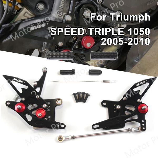pedals adjustable footrests for speed triple 1050 2005 - 2010 motorcycle accessories foot peg rearset black 2006 2007 2008 2009
pedals adjustable footrests for speed triple 1050 2005 - 2010 motorcycle accessories foot peg rearset black 2006 2007 2008 2009