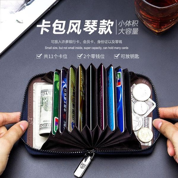 card holders first layer cowhide case men's casual leather driver's license holder multifunctional coin purse, Brown;gray
card holders first layer cowhide case men's casual leather driver's license holder multifunctional coin purse, Brown;gray
