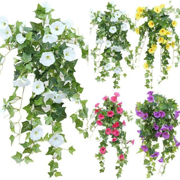 2pcs fake fowers hanging basket artificia fake sik morning gory fower vine indoor outdoor fower home wedding decor
2pcs fake fowers hanging basket artificia fake sik morning gory fower vine indoor outdoor fower home wedding decor