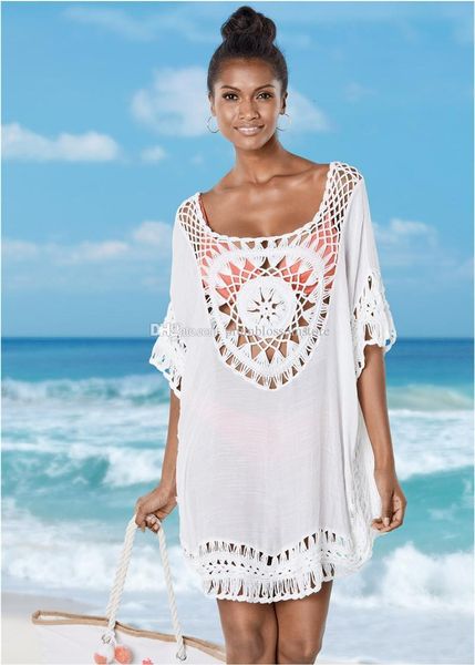 casual dresses women beach bikini cover ups swimwear summer crochet hollow suower loose long blouses holiday seaside sunscreen beachwear es, Black;gray
casual dresses women beach bikini cover ups swimwear summer crochet hollow suower loose long blouses holiday seaside sunscreen beachwear es, Black;gray