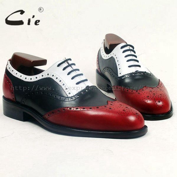 dress shoes cie round full brogues medallion red black white mixed color 100%genuine calf leather breathable handmade men shoe ox500
dress shoes cie round full brogues medallion red black white mixed color 100%genuine calf leather breathable handmade men shoe ox500