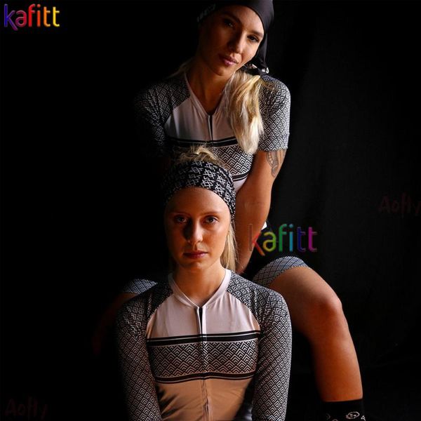 racing sets 2022 kafiwomen's long sleeve cycling triathlon jumpsuit 20d gel little monkey macaquinho ciclismo feminino skinsuit suit, Black;blue
racing sets 2022 kafiwomen's long sleeve cycling triathlon jumpsuit 20d gel little monkey macaquinho ciclismo feminino skinsuit suit, Black;blue