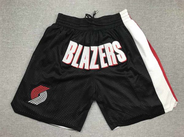 nba's men portland's trail's blazers's just don basketball shorts exquisite embroidered fabric pocket pants323r, Black
nba's men portland's trail's blazers's just don basketball shorts exquisite embroidered fabric pocket pants323r, Black