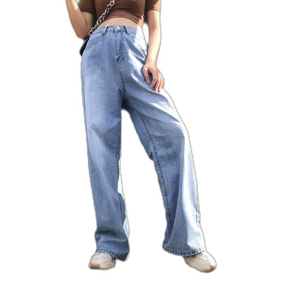 women's jeans women fashion high waist bootleg stretch female flare trouser pocket solid casual loose wide leg pants, Blue
women's jeans women fashion high waist bootleg stretch female flare trouser pocket solid casual loose wide leg pants, Blue