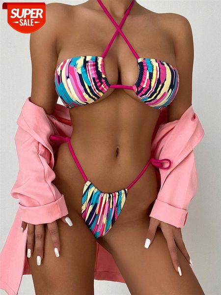 bathing suits female split swimsuit color striped halter bikini 147g #gw5o, White;black
bathing suits female split swimsuit color striped halter bikini 147g #gw5o, White;black