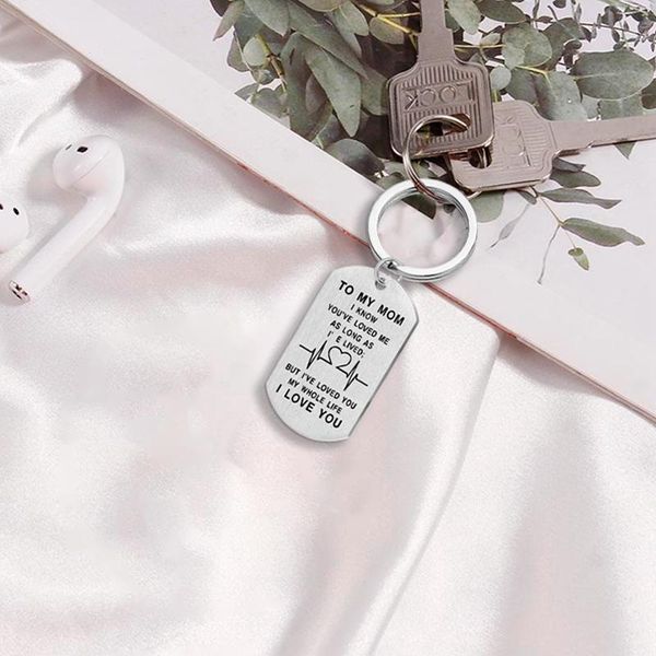 keychains 1pc love keychain to my mom pendant women gifts for mother's day gift, Silver
keychains 1pc love keychain to my mom pendant women gifts for mother's day gift, Silver