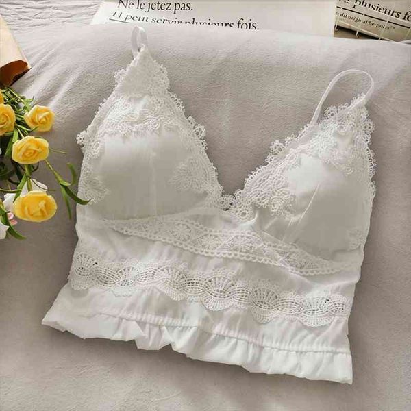 crop backless bandage womens cami v neck lace spaghetti strap ruffles short bra tank, White
crop backless bandage womens cami v neck lace spaghetti strap ruffles short bra tank, White