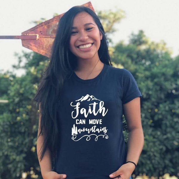 faith can move mountains womens casual girl tee hipster inspirational v neck women graphic tshirts, White
faith can move mountains womens casual girl tee hipster inspirational v neck women graphic tshirts, White