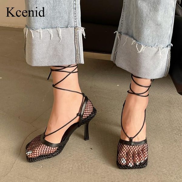 sandals kcenid summer mesh female square toe high heels lace-up stiletto hollow party dress pumps shoes size 35-42 black
sandals kcenid summer mesh female square toe high heels lace-up stiletto hollow party dress pumps shoes size 35-42 black