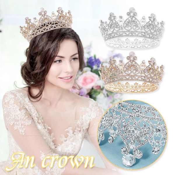 hair clips & barrettes vintage wedding queen king tiaras and crowns bridal head jewelry accessories women diadem pageant headpiece bride orn, Golden;silver
hair clips & barrettes vintage wedding queen king tiaras and crowns bridal head jewelry accessories women diadem pageant headpiece bride orn, Golden;silver